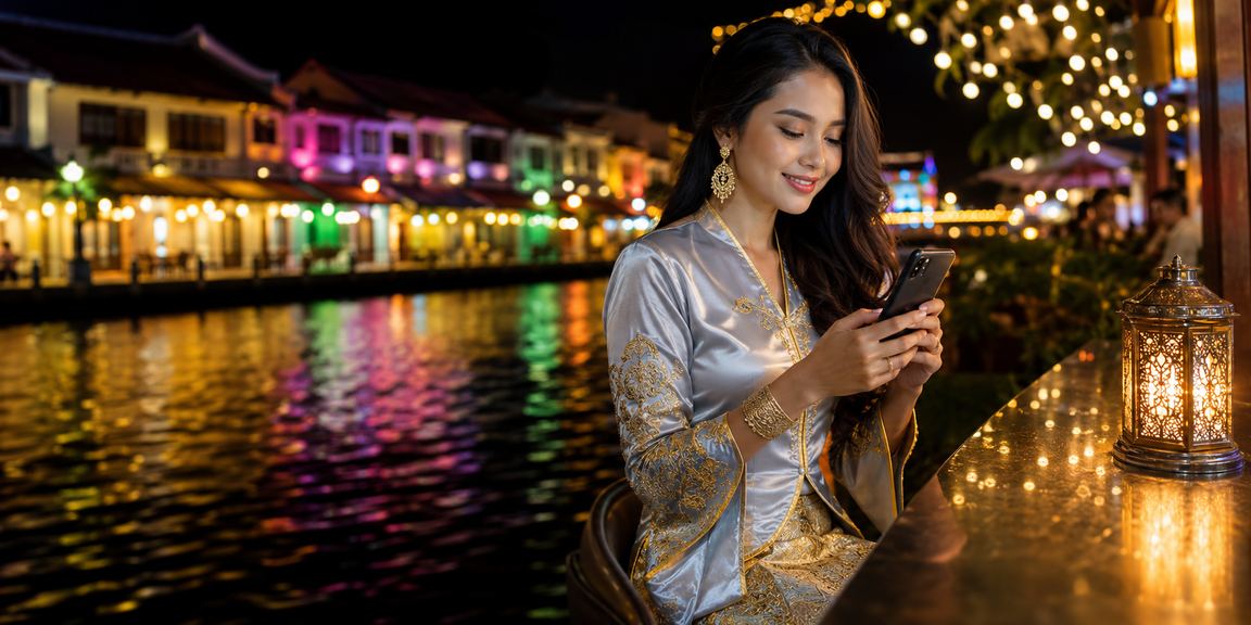 1130 user making a deposit in Melaka, Malaysia
